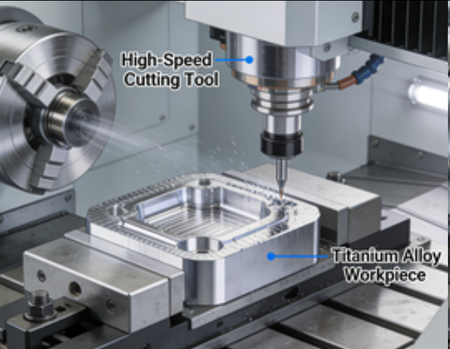 CNC Machining of Titanium Alloy Parts CNC Machining of Titanium Alloy Parts