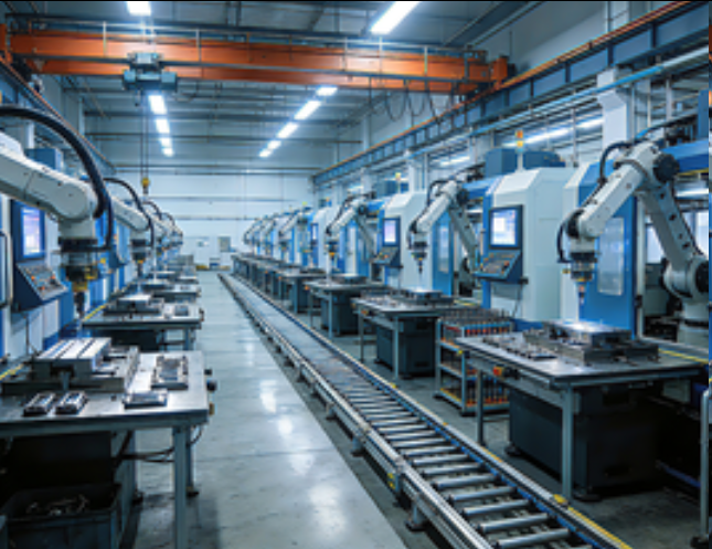 CNC Machining Automated Workshop