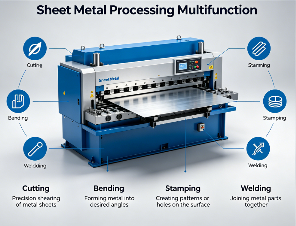 Sheet Metal Processing Multifunction